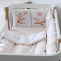 Детское постельное бельё Veres Foxy (2600000103527) Хлопок/ Оранжевый White photo 2