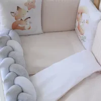 Детское постельное бельё Veres Foxy (2600000103527) Хлопок/ Оранжевый White photo 3