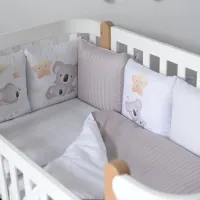 Детское постельное бельё Veres Koala (2600000103541) Хлопок/ Пурпурный White photo 2