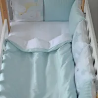 Lenjerie de pat pentru copii Veres VR 220.47 (2600000105293) Bumbac/ Blue White