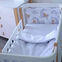 Детское постельное бельё Veres 222.06.1 (2600000105286) Хлопок/ Синий White