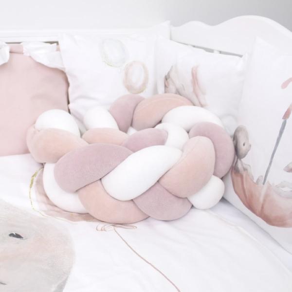 Детское постельное бельё PernaMea PM.105897/1 () Хлопок/ Белый Pink photo 3