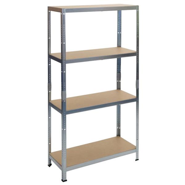 Etajeră Strend Pro Regal Racks RAT20  180 x x 45 cm / MDF / Silver photo 1