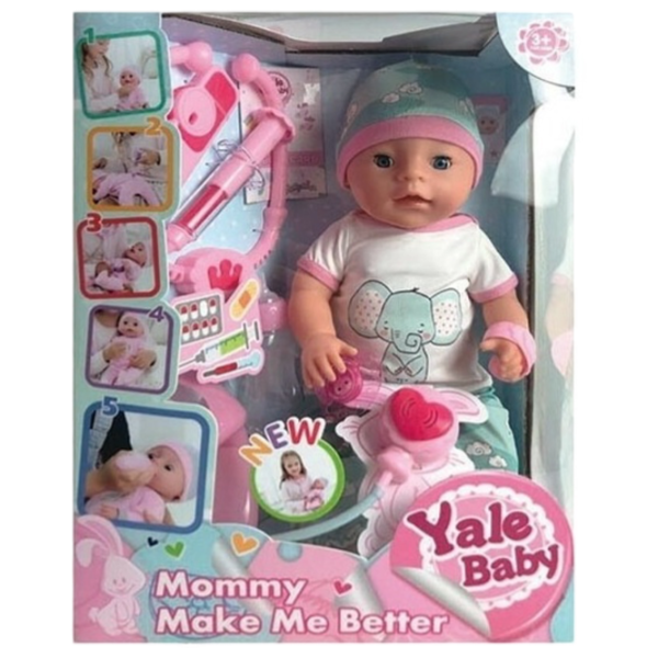 Кукла Yale Baby DD02.158  пупсик / 3+ photo 1
