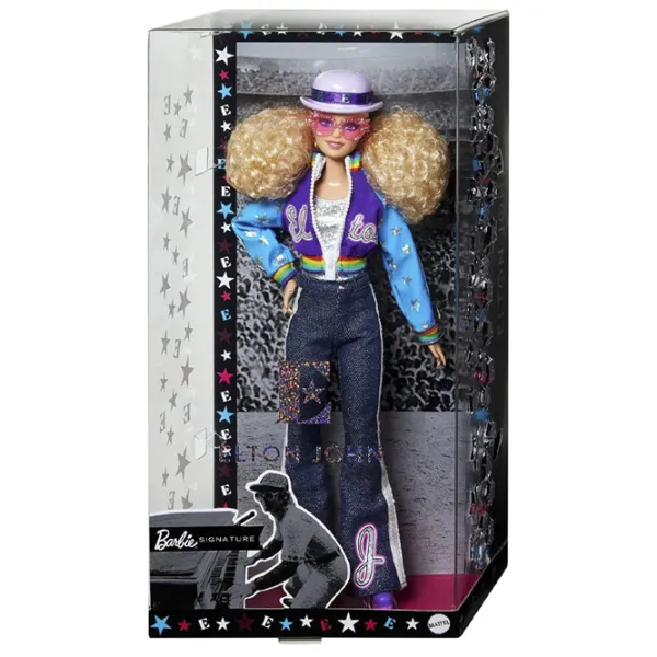 Кукла Barbie Elton Jhon GHT52 модель / 3+ photo 4