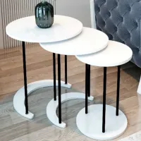 Măsuță de cafea Prestige FD-MN3PCTS 5746249 White photo 2
