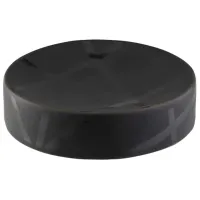Săpunieră Testrut Nero Ceramică / Rotundă