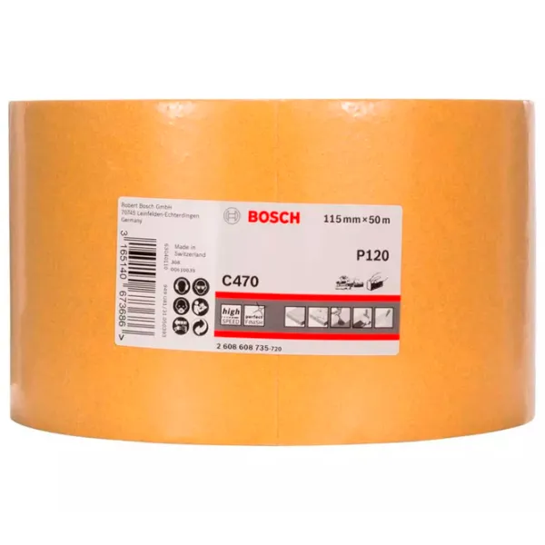 Наждачная бумага Bosch C470 Лакокрасочные покрытия photo 1