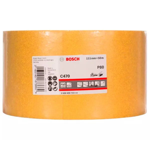 Наждачная бумага Bosch C470 Лакокрасочные покрытия photo 1
