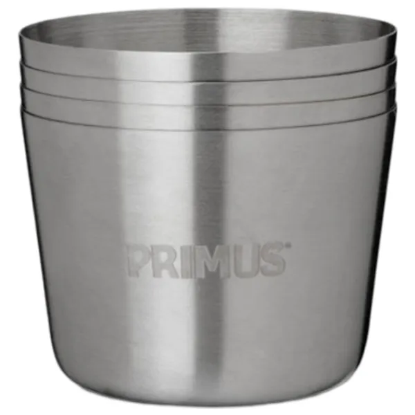 Посуда походная Primus Shot glass S.S. 4 pack Количество в наборе - 1 photo 1