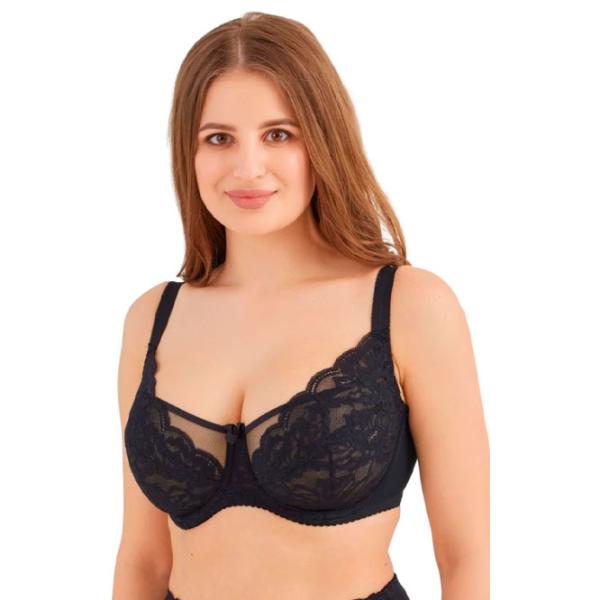 Sutien pentru femei Fantasy 9078  90C / Black /  photo 1