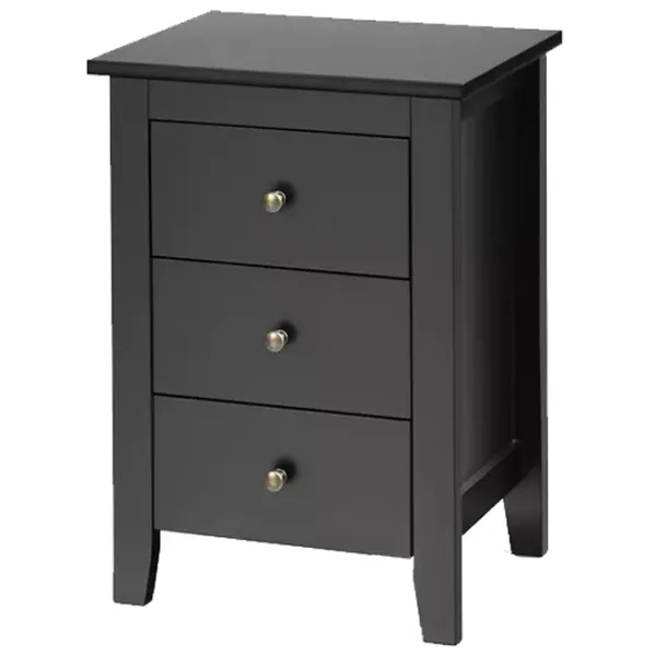 Noptiere Costway HW61313BK  65 x 42 x 35 / PAL / Black photo 1