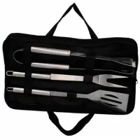 Set pentru grătar Chomik BBQ5863 3 instrumente / Oțel inoxidabil photo 2