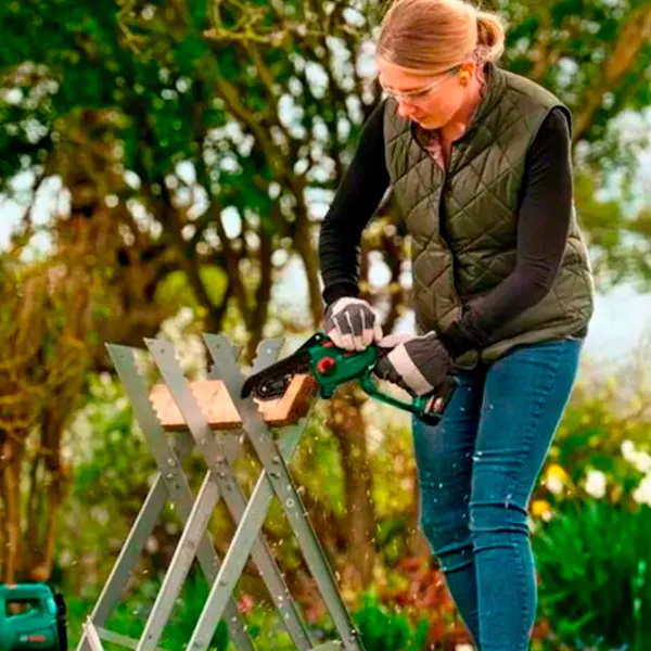 Fierăstrău cu lanţ Bosch Pruner Saw cu acumulator/ Green photo 5