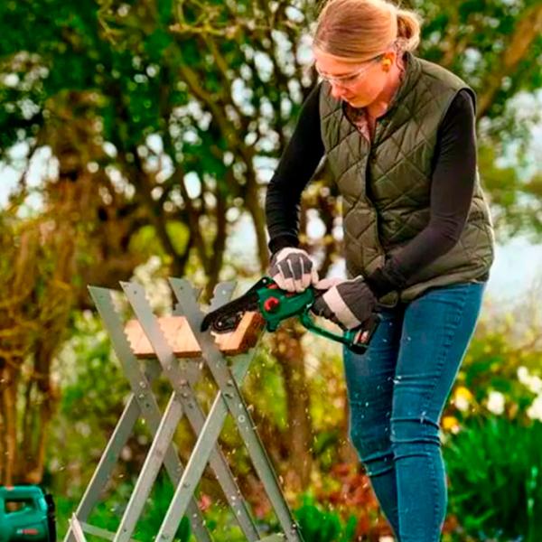 Fierăstrău cu lanţ Bosch Pruner Saw cu acumulator/ Green photo 5