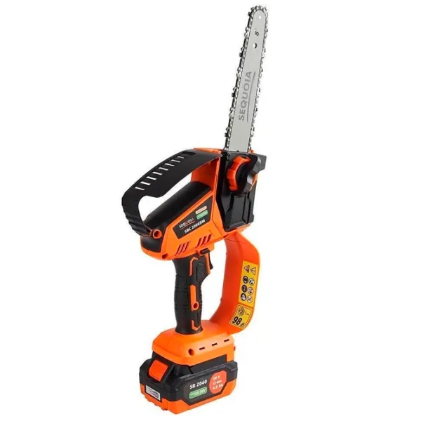 Fierăstrău cu lanţ Sequoia SBC2008BM-EV cu acumulator/ Orange photo 1