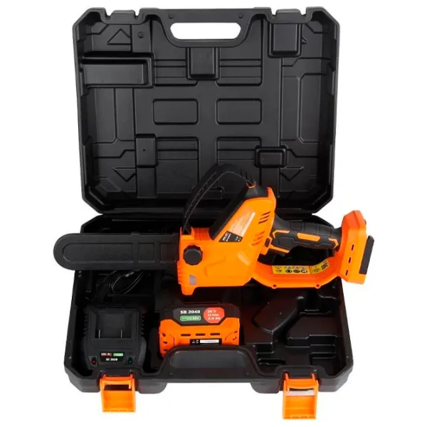 Fierăstrău cu lanţ Sequoia SBC2008BM-EV cu acumulator/ Orange photo 7