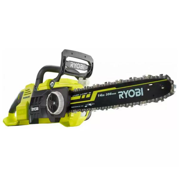 Цепная пила Ryobi RY36CSX35A-150 аккумуляторный/ Зеленый photo 3