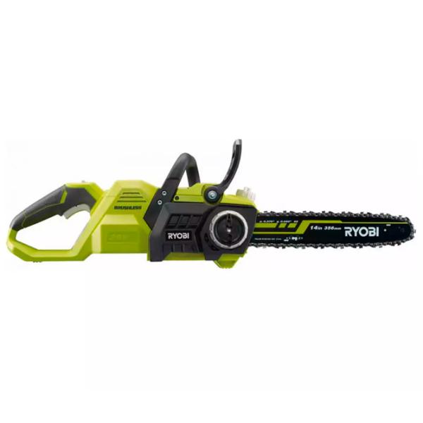 Цепная пила Ryobi RY36CSX35A-150 аккумуляторный/ Зеленый photo 5