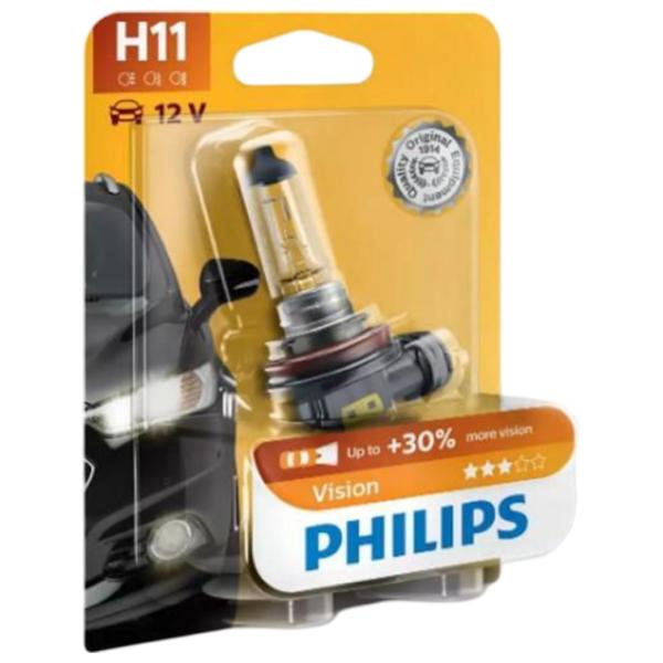 Автомобильная лампа Philips 12362PRB1  Галоген / H11 / PGJ19-2 / 55 Вт /  photo 2 Автомобильная лампа Philips 12362PRB1  Галоген / H11 / PGJ19-2 / 55 Вт /  photo 2