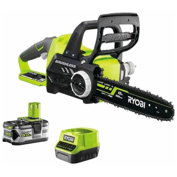 Fierăstrău cu lanţ Ryobi RCS18X3050F cu acumulator/ Green photo 2