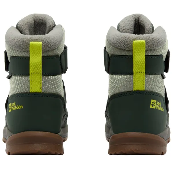 Botine pentru băieți Jack Wolfskin Polar Bear-B Texapore Mid Vc K 29 / Green photo 4 Botine pentru băieți Jack Wolfskin Polar Bear-B Texapore Mid Vc K 29 / Green photo 4