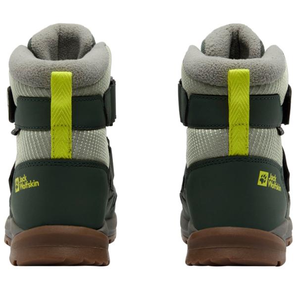 Botine pentru băieți Jack Wolfskin Polar Bear-B Texapore Mid Vc K 29 / Green photo 4 Botine pentru băieți Jack Wolfskin Polar Bear-B Texapore Mid Vc K 29 / Green photo 4