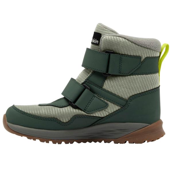 Ботинки для мальчиков Jack Wolfskin Polar Bear-B Texapore Mid Vc K 35 / Зеленый photo 3 Ботинки для мальчиков Jack Wolfskin Polar Bear-B Texapore Mid Vc K 35 / Зеленый photo 3