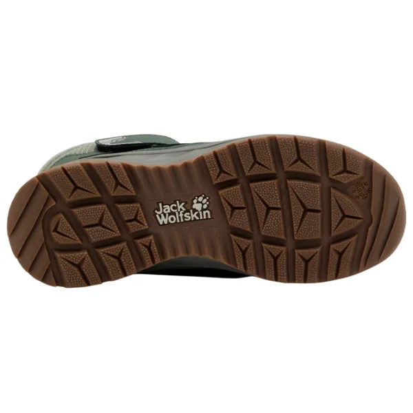 Ботинки для мальчиков Jack Wolfskin Polar Bear-B Texapore Mid Vc K 35 / Зеленый photo 6 Ботинки для мальчиков Jack Wolfskin Polar Bear-B Texapore Mid Vc K 35 / Зеленый photo 6