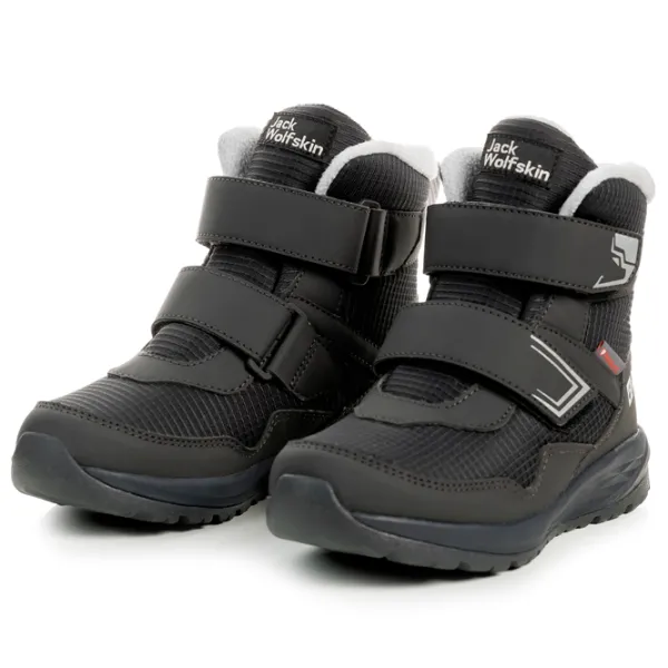 Botine pentru băieți Jack Wolfskin Polar Bear-B Texapore Mid Vc K 29 / Phantom photo 1 Botine pentru băieți Jack Wolfskin Polar Bear-B Texapore Mid Vc K 29 / Phantom photo 1