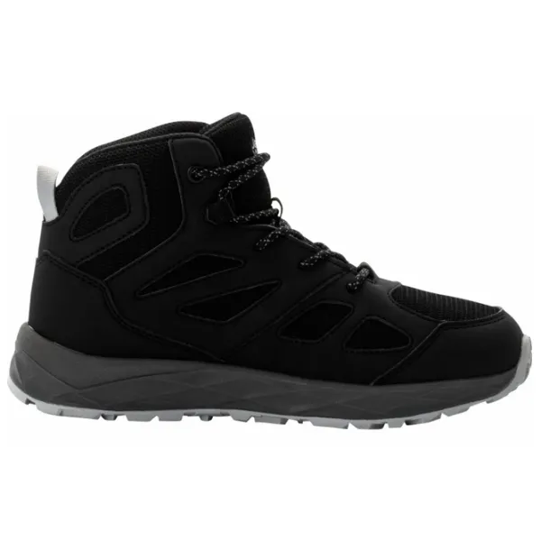 Botine pentru băieți Jack Wolfskin Woodland 2 Texapore Mid K 28 / Phantom photo 2 Botine pentru băieți Jack Wolfskin Woodland 2 Texapore Mid K 28 / Phantom photo 2