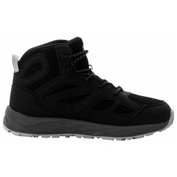 Botine pentru băieți Jack Wolfskin Woodland 2 Texapore Mid K 28 / Phantom photo 2 Botine pentru băieți Jack Wolfskin Woodland 2 Texapore Mid K 28 / Phantom photo 2
