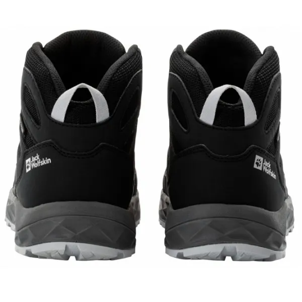 Botine pentru băieți Jack Wolfskin Woodland 2 Texapore Mid K 28 / Phantom photo 5 Botine pentru băieți Jack Wolfskin Woodland 2 Texapore Mid K 28 / Phantom photo 5