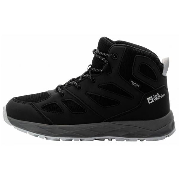 Botine pentru băieți Jack Wolfskin Woodland 2 Texapore Mid K 32 / Phantom photo 3 Botine pentru băieți Jack Wolfskin Woodland 2 Texapore Mid K 32 / Phantom photo 3