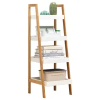 Etajeră Modern Home RH1908-08 98 x 34.5 x 36.5 cm / Bambus / Brown