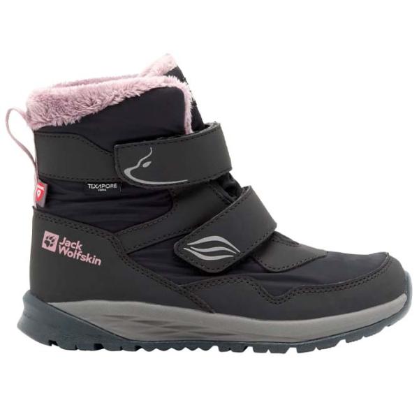 Botine pentru fete Jack Wolfskin Polar Bear-G Texapore Mid Vc K 30 / Gray photo 1