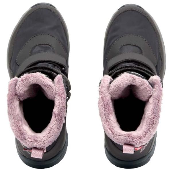 Botine pentru fete Jack Wolfskin Polar Bear-G Texapore Mid Vc K 30 / Gray photo 5