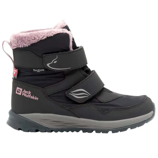 Botine pentru fete Jack Wolfskin Polar Bear-G Texapore Mid Vc K 35 / Gray photo 1