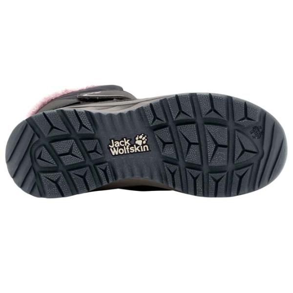 Botine pentru fete Jack Wolfskin Polar Bear-G Texapore Mid Vc K 35 / Gray photo 6