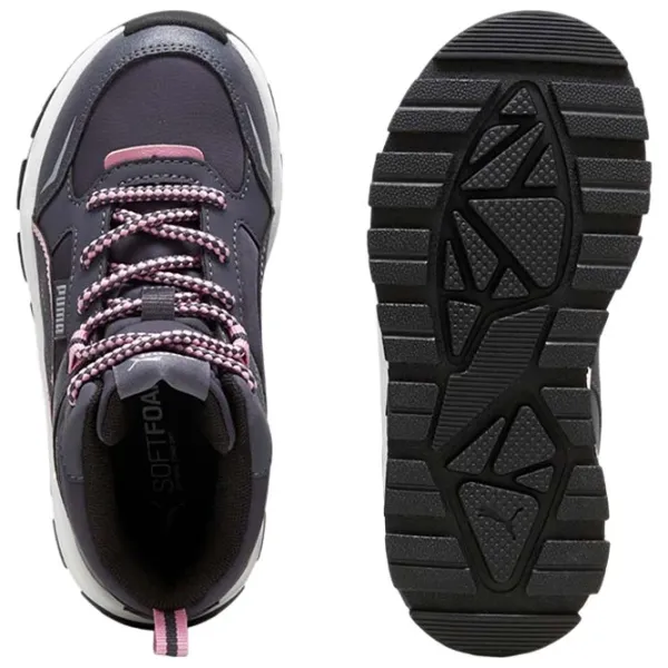 Botine pentru fete Puma Evolve Trail Ps Galactic 31 / Purple photo 10
