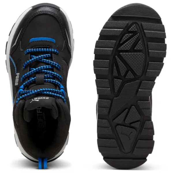 Botine pentru băieți Puma Evolve Trail Ps 32.5 / Blue photo 6