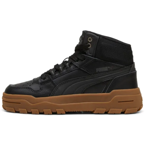 Botine pentru băieți Puma Rebound Abrupt Jr 39 / Black photo 2