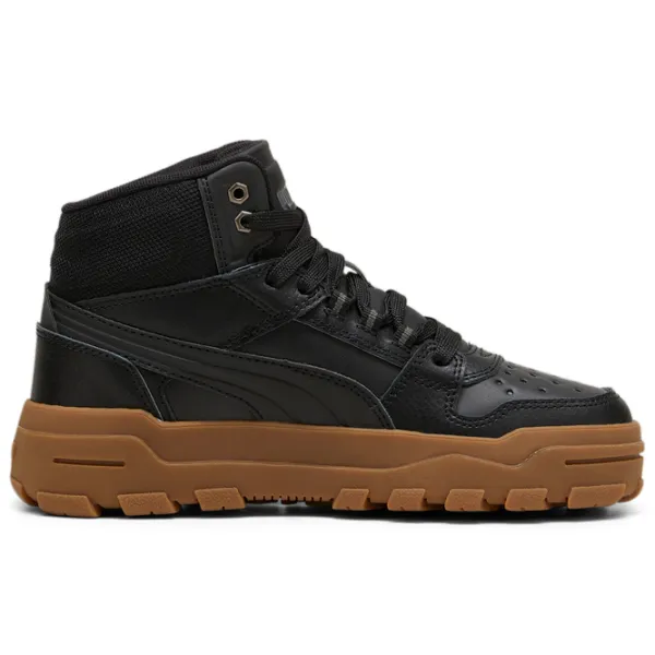 Botine pentru băieți Puma Rebound Abrupt Jr 39 / Black photo 3