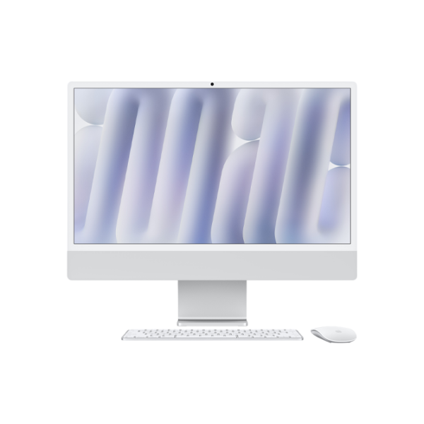 All-in-One PC Apple 24" 4.5K M4/ iMac 2024/ 16 GB/ 256 GB/ Silver photo 1
