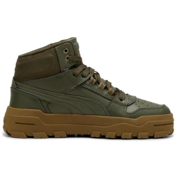 Botine pentru băieți Puma Rebound Abrupt Jr 38.5 / Olive photo 3