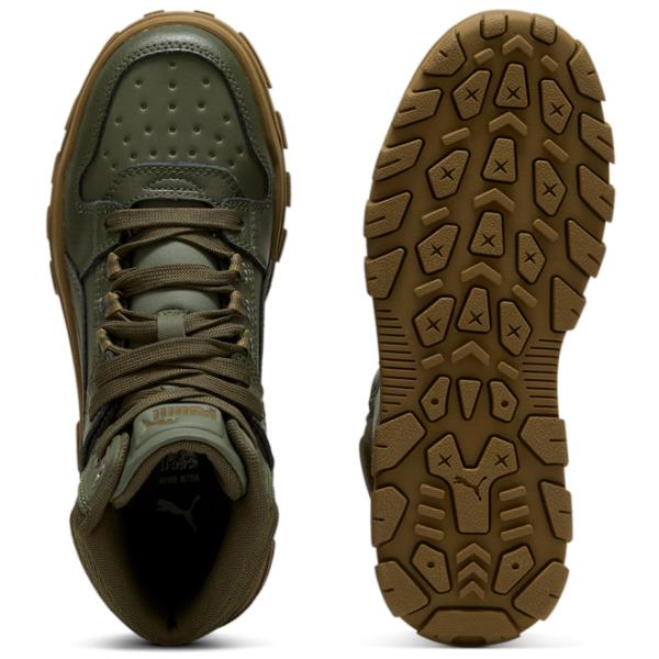 Botine pentru băieți Puma Rebound Abrupt Jr 38.5 / Olive photo 6