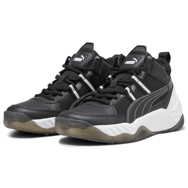 Botine pentru băieți Puma Rebound Future Next Gen Jr 39 / Black photo 1