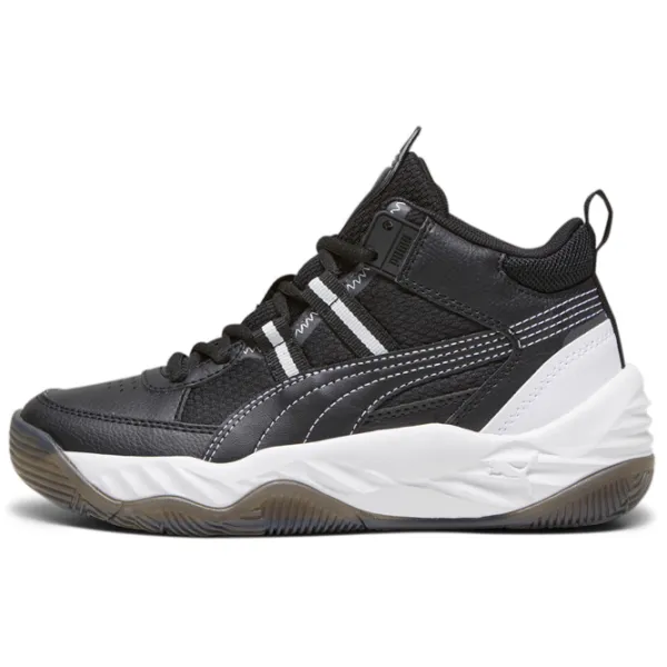 Botine pentru băieți Puma Rebound Future Next Gen Jr 39 / Black photo 2