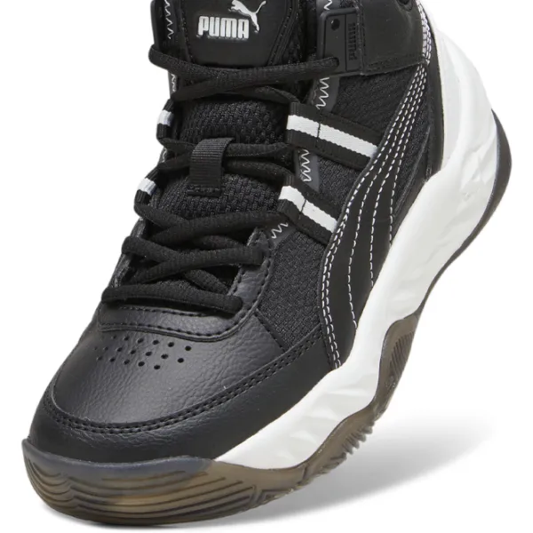Botine pentru băieți Puma Rebound Future Next Gen Jr 39 / Black photo 4