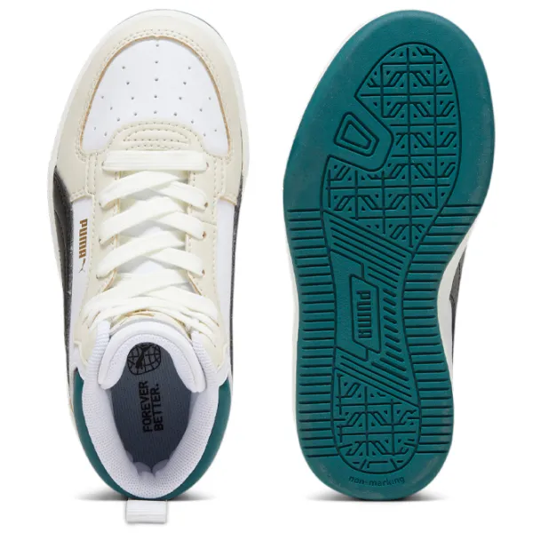 Botine pentru băieți Puma Caven 2.0 Mid Ps 28.5 / White photo 6